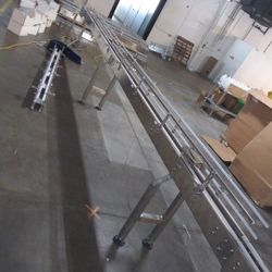 Conveyor. Bottle Packaging. Industrial 