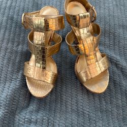 Gold Sandals