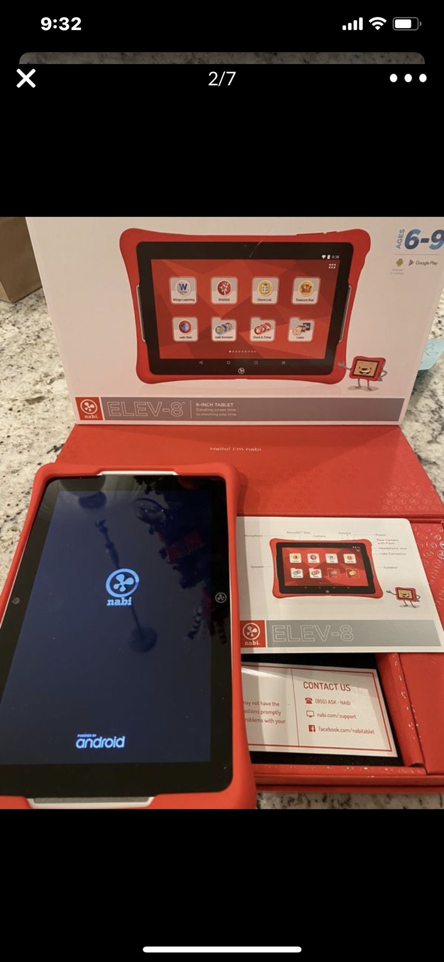 NABI KIDS LEARNING COMPUTER NEW IN BOX LEARNING TABLET IPAD