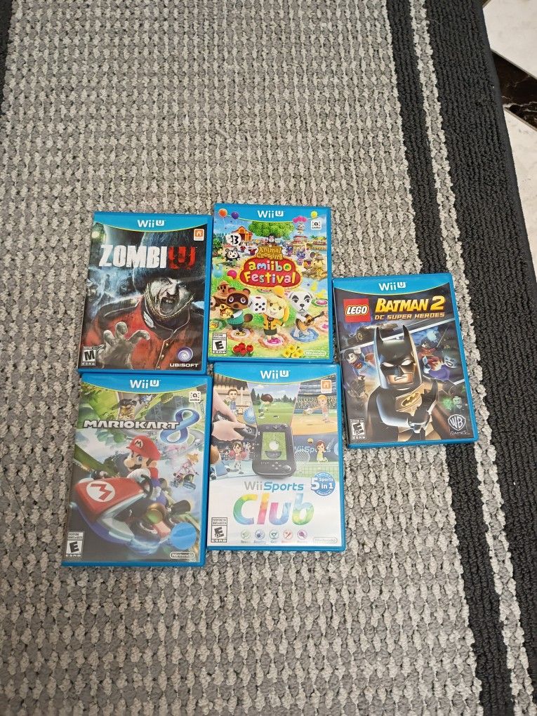Nintendo Wii U Games 