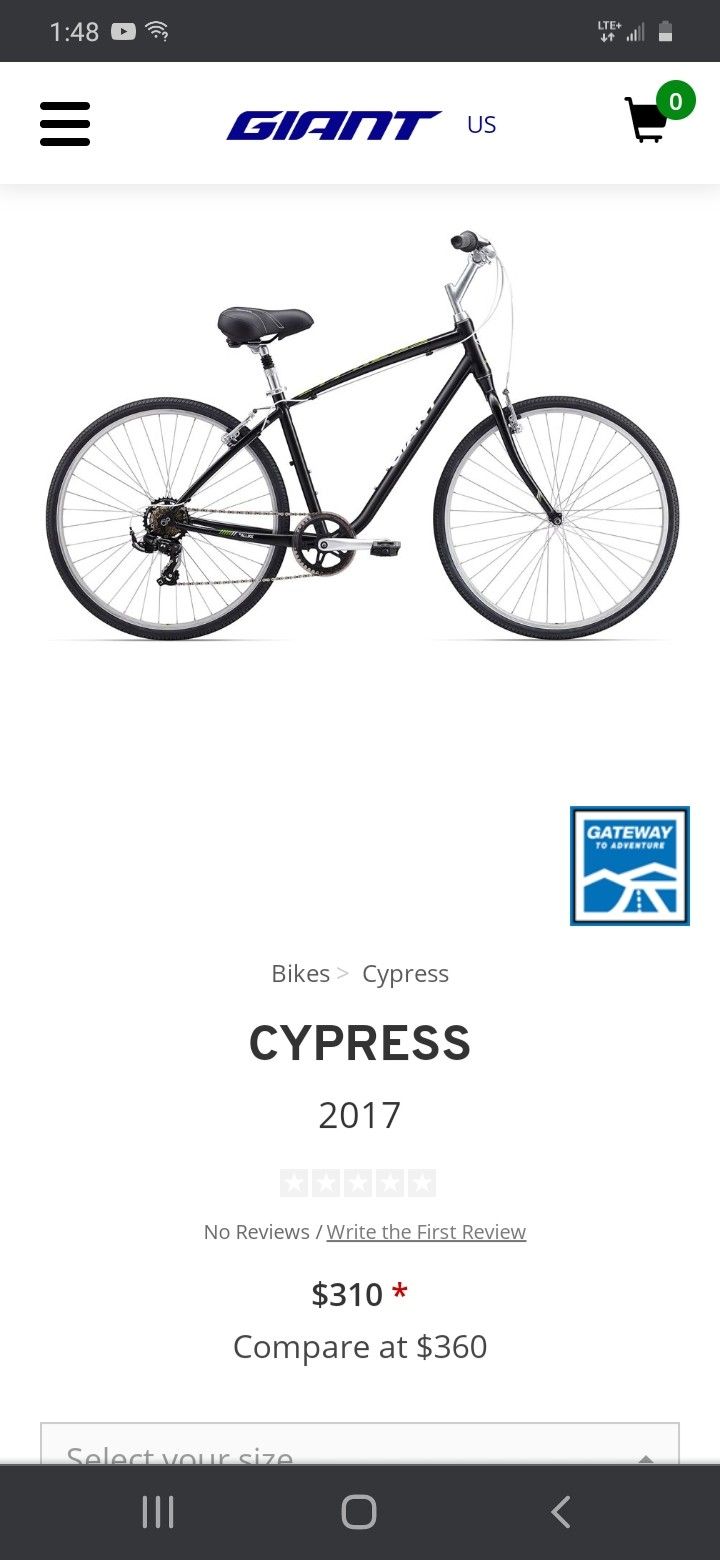 28" Giant Cypress 7-speed