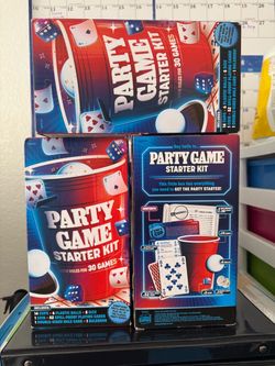 Party Game Starter Kit – Lot of 3