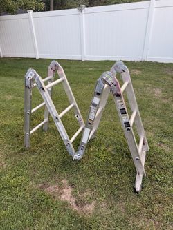 Werner 12ft Aluminum Multi-Position Ladder