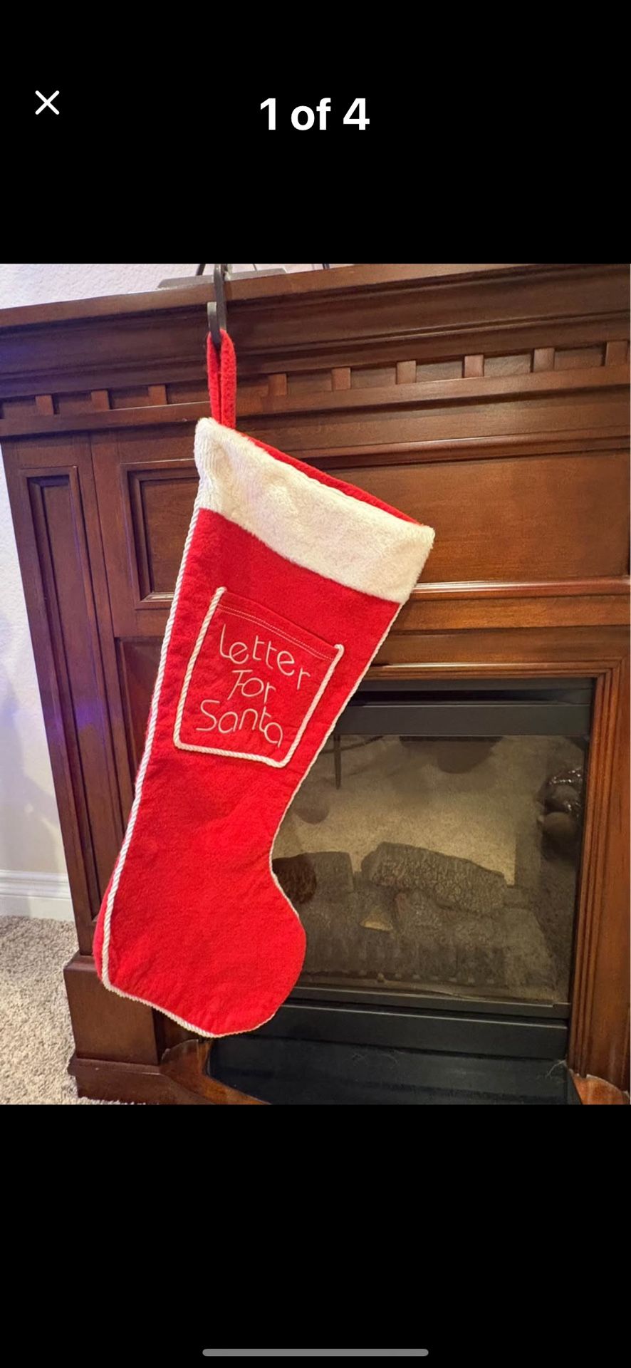 Large Christmas Stocking.