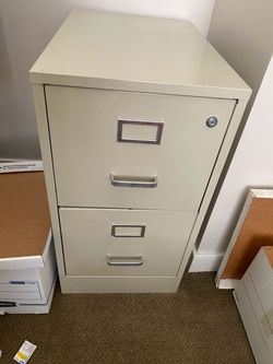 2-Drawer Metal Filing Cabinet