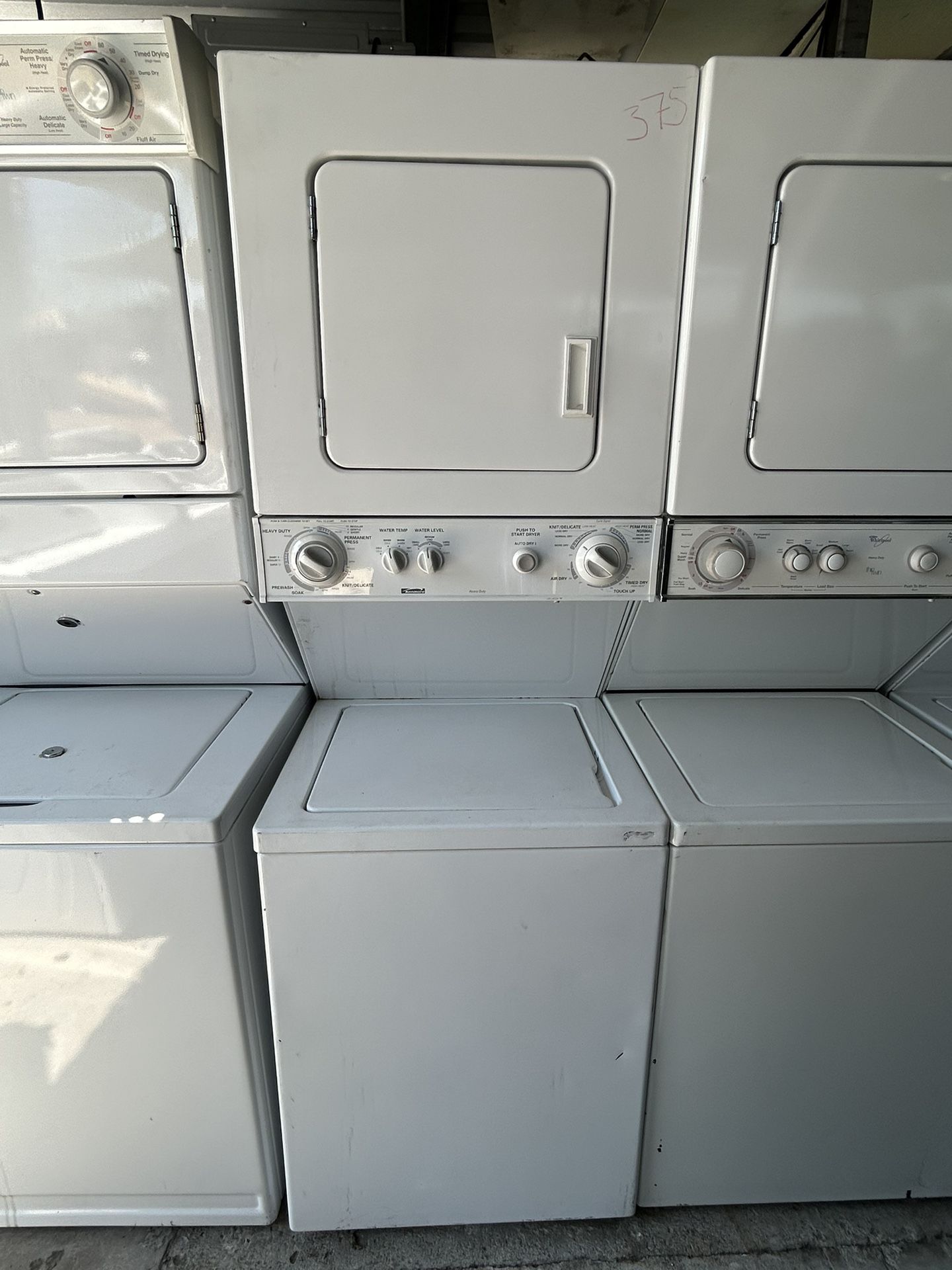 Kenmore Washer And Dryer Stack Set