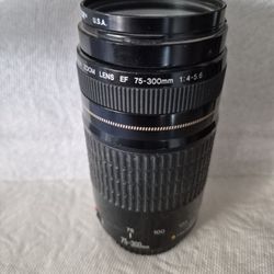 Cannon Lens EF 75X300