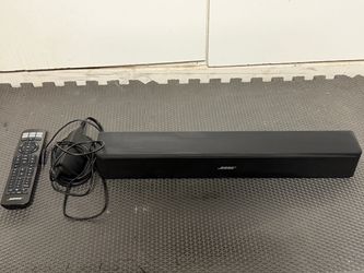Bose Solo 5 TV Sound System Soundbar – Complete with Universal Remote