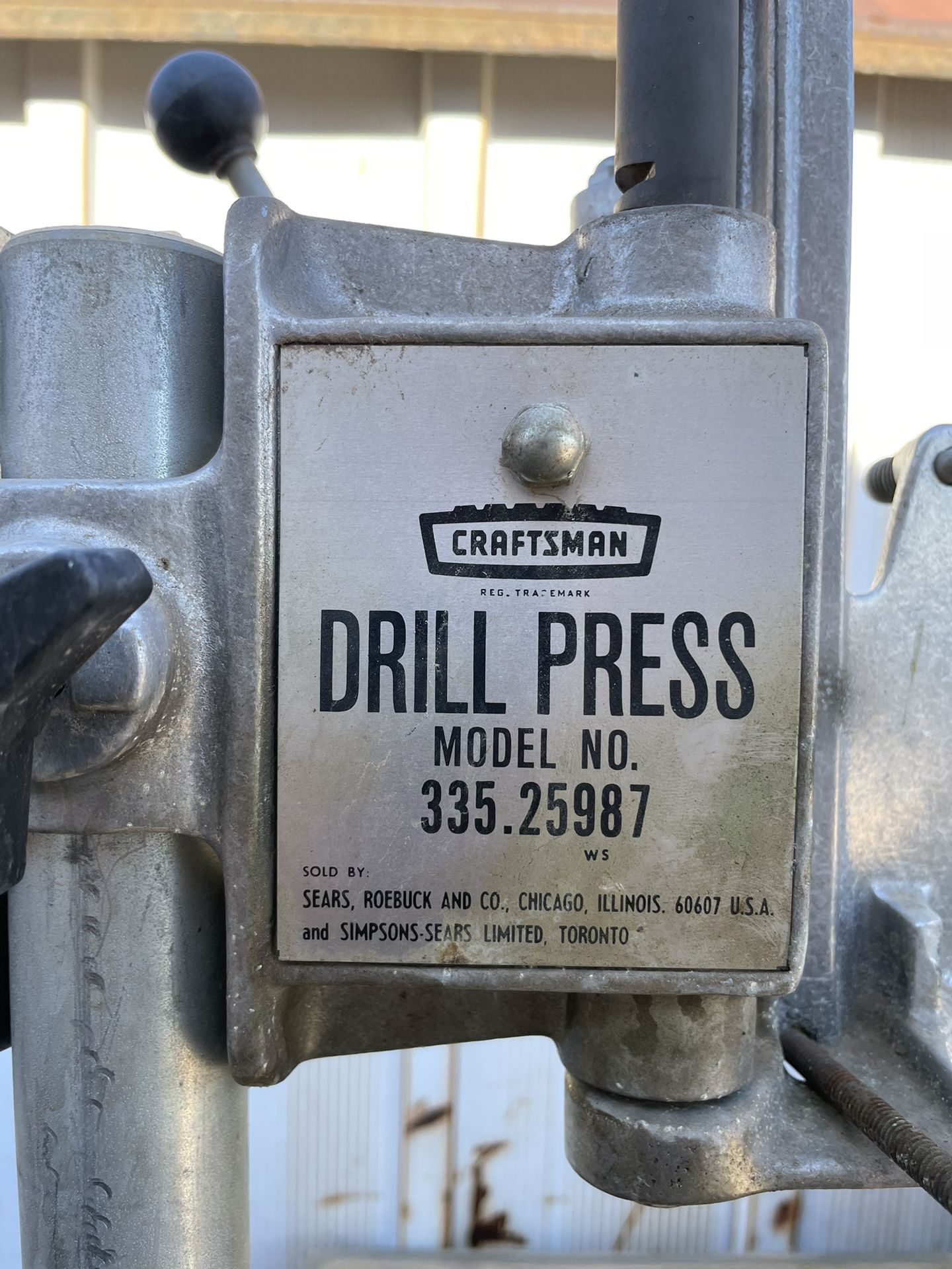 Vintage Drill Press