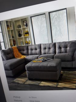 Grey sectional Sig ash. 4 colors