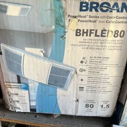 Brand New . Fan Bathroom Heat And Fan Lights 