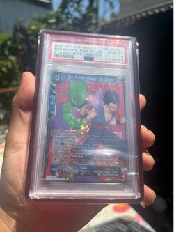 Gohan dbz 5 PSA 10 slab set
