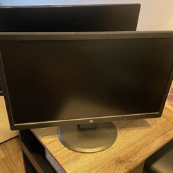 Monitors and Desk Extension For Keyboard 