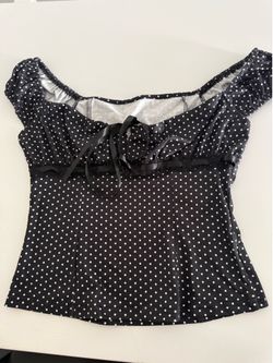 Polka dot shirt