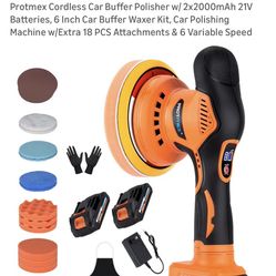 Protmex Cordless Buffer Polisher 