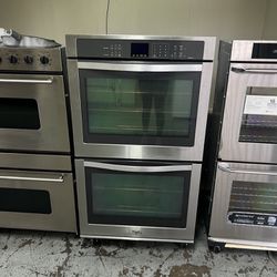 Whirlpool 30”wide Stainless Steel Double Electric Wall Oven 