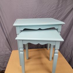 Teal Pier 1 Imports Nesting Tables