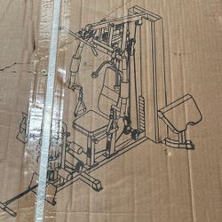 Home Gym Station  Box 2 Of 4