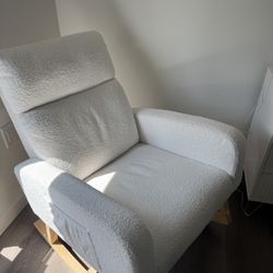 White Rocking Chair