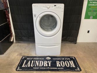 Whirlpool Duet 4.5 Cu. Ft. Front Load Washer With Pedestal – White