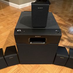  Sony 5.1 Home Theatre Speaker System (Excellent Condition)