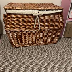 Basket With Storage 