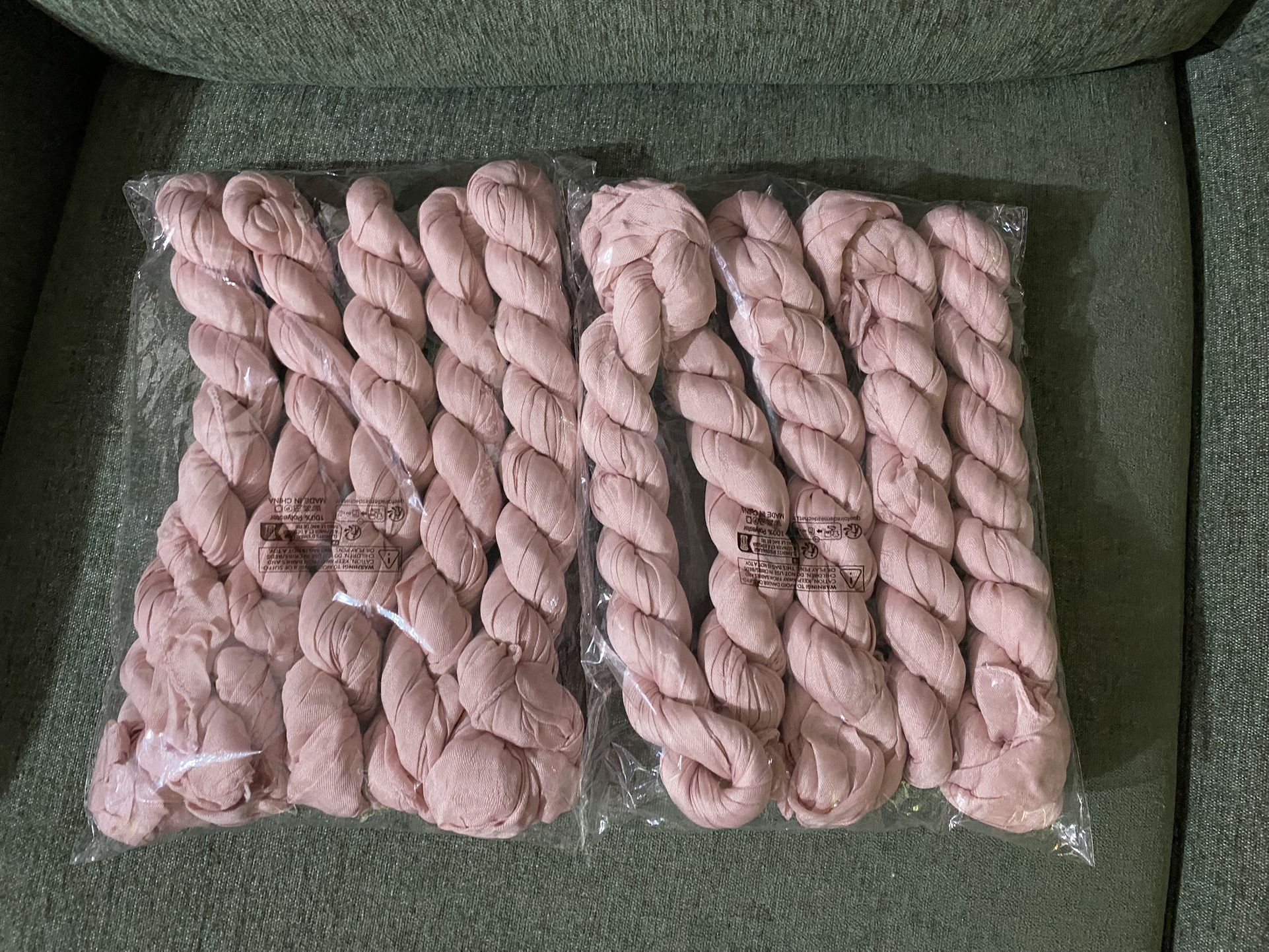 Pink Cheese cloth Table Runners