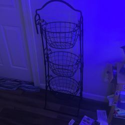 Three Tier Metal Shelf 