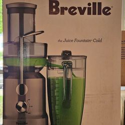 Breville Juicer,  The Juice Fountain Cold In Box