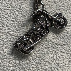 Motorcycle Necklace 