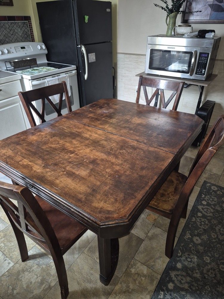 Dining Room Table And Buffet