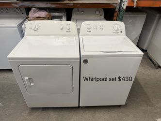 Whirlpool Washer Dryer