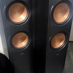 Make a reasonable offer Ad is for pair of klipsch rf-82 ii tower speakers