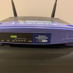 linksys wrt54g router