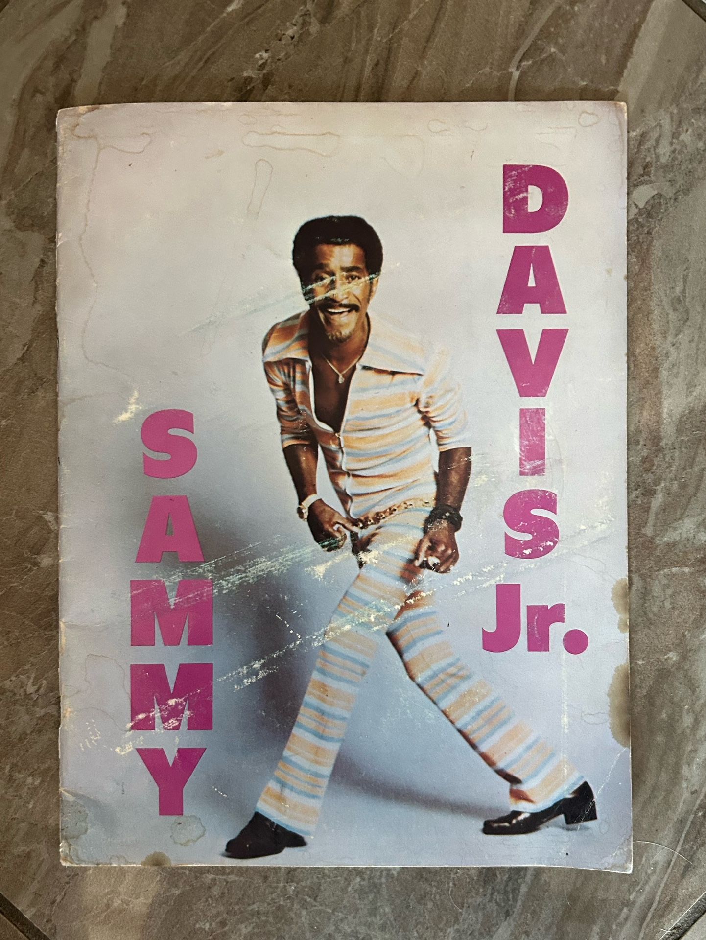 Sammy Davis photo/biography memorabilia