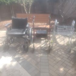 Wheelchair And Walkers! First 50.00 Takes!