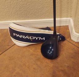 Callaway Paradym Triple Diamond 3+ Wood 13.5 Degrees w/ Denali Black 70 gram Stiff Shaft
