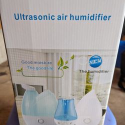 Ultrasonic Air Humidifier (New)