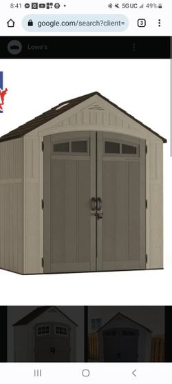 Used Craftman 7×4 Shed