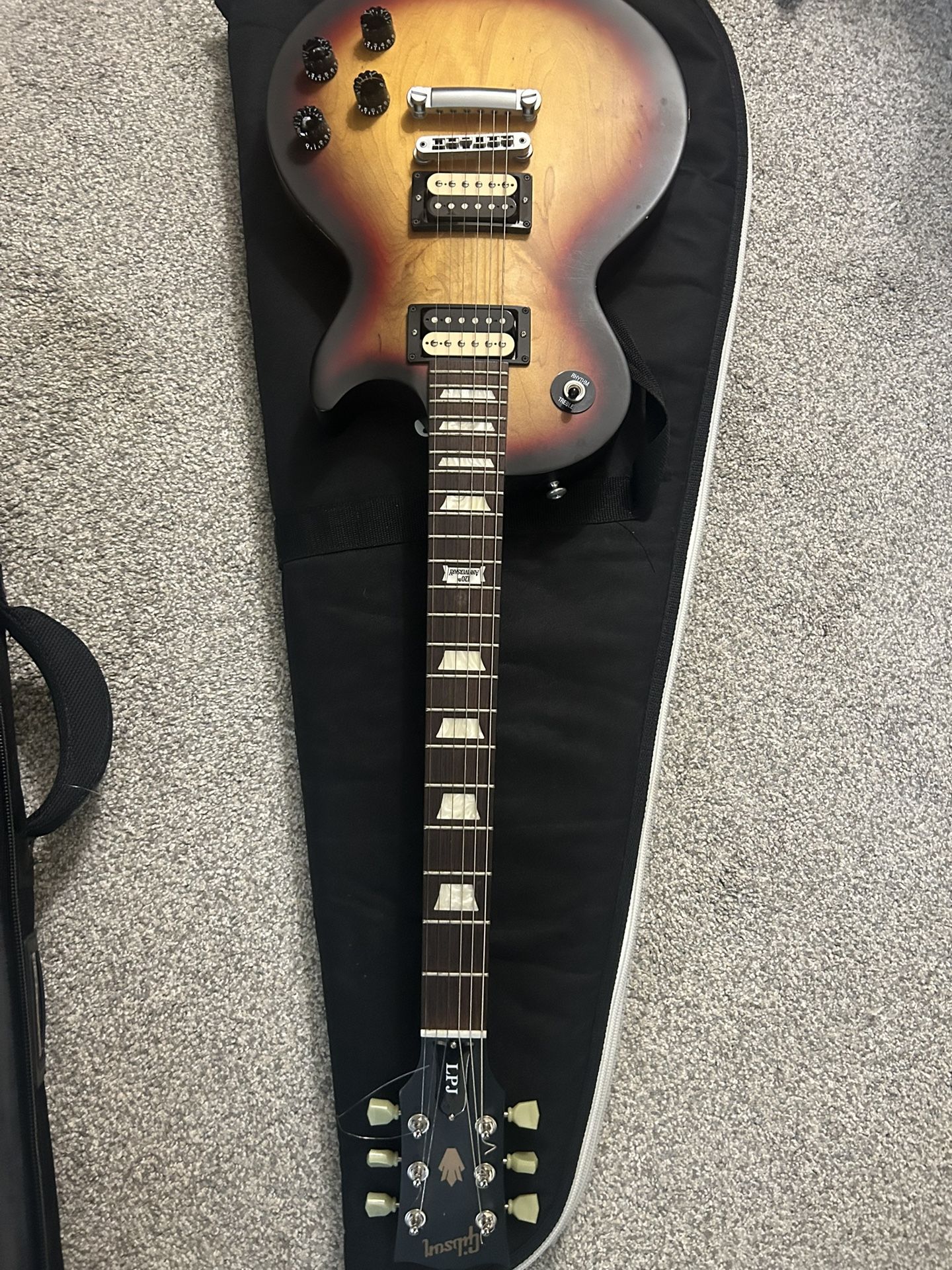 Used Gibson LPM Tobacco Burst Solid Body Electric Guitar