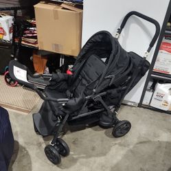 JOOVY Double Tandem Stroller 
