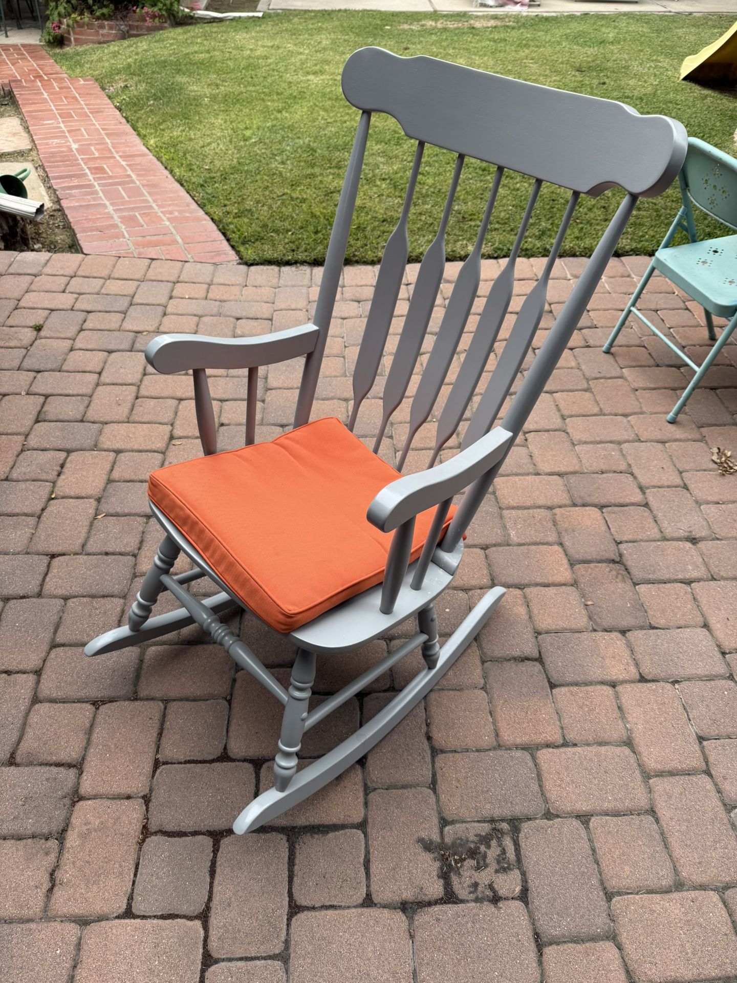 Grey Rocking Chair