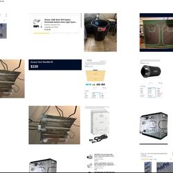 Complete Indoor Gardening / Hydroponics Setup – $2,000+ Value – $1,300 FIRM 