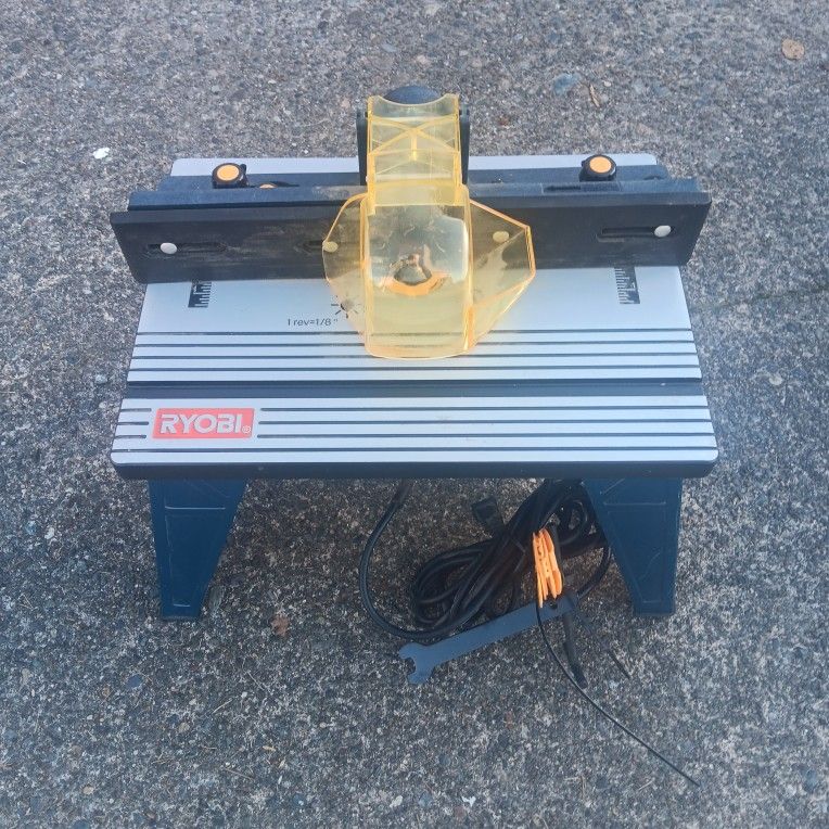 Ryobi Router & Table Excellent Condition. Many Other Tools. For Pick Up Fremont Sea. No Low Ball Offers Please. No Trades. Yes I Have It Please Don't