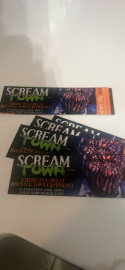 Screamtown tickets