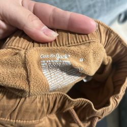 Cat & Jack 2t Pants Warm Lining Inside