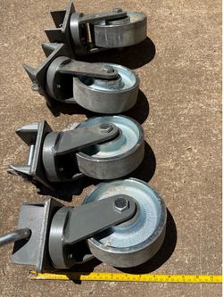 Caster wheels heavy duty