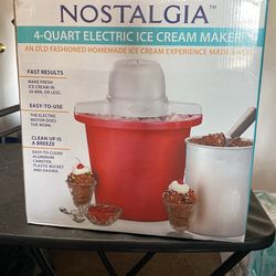 Nostalgia Ice Cream Maker