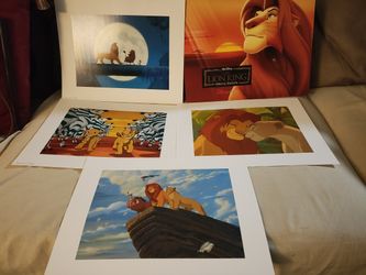 Disney Lithograph Set