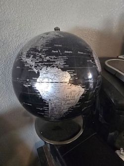 Black Metallic Globe